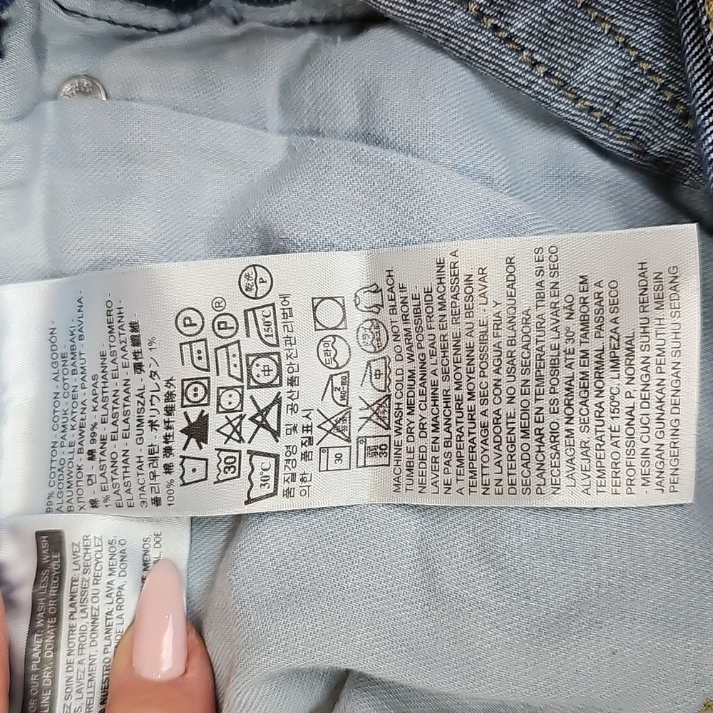 LEVI'S 541 ATHLETIC FIT DENIM BLUE JEANS - Picture 11 of 13